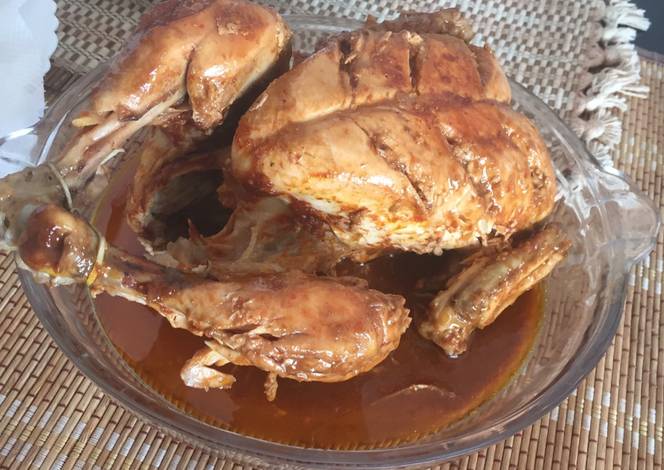 Resep Red Chilli Chicken Roast