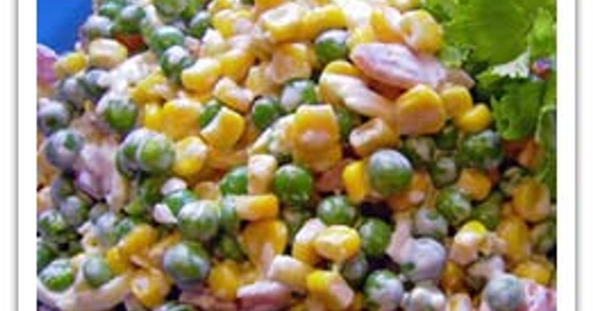 Pea and corn salad Recipe by Teresa Brown McGhee Cookpad