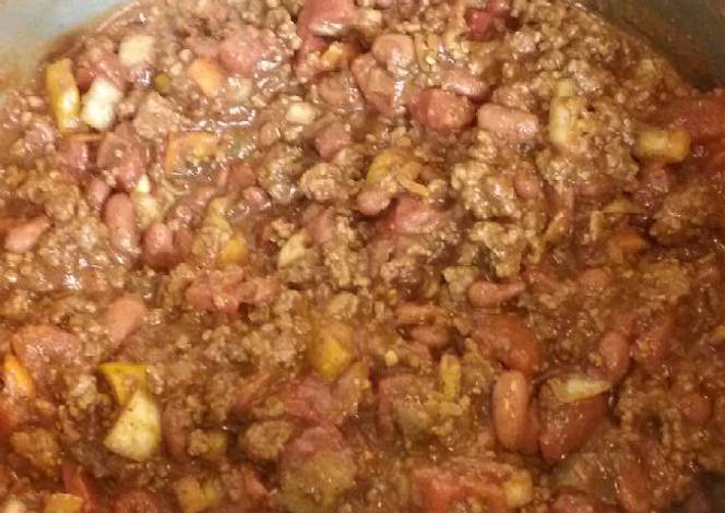 Resep Ted's Hearty Chili Resep Ted's Hearty Chili