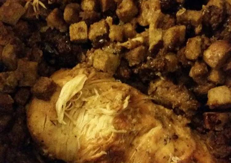 Big Daddy's Slow Cooker Turkey Breast and Stuffing Recipe by J.A.B