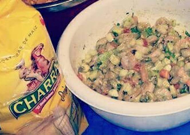 Resep Shrimp Salad on Tostadas Resep Shrimp Salad on Tostadas