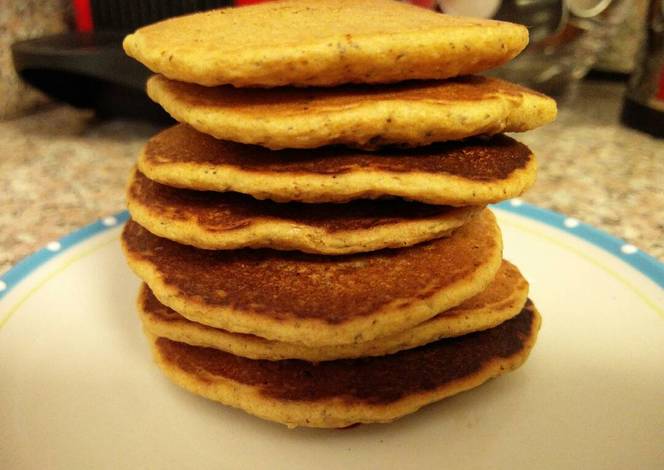 Resep Vegan Whole-wheat Pancakes Resep Vegan Whole-wheat Pancakes