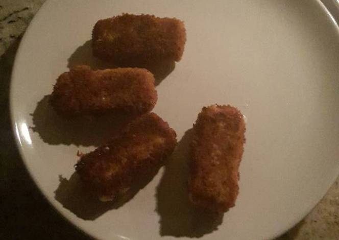 Resep Homemade Mozzarella Sticks