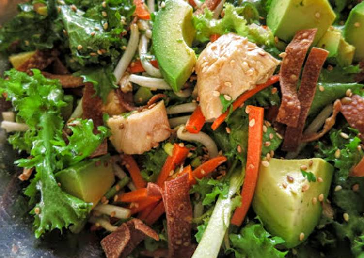 Chinese Chicken Salad Dressing Recipe by Shinae - Cookpad