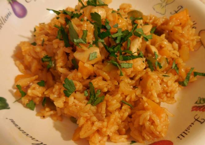 Resep Japanese Style Ketchup Chicken Rice Resep Japanese Style Ketchup Chicken Rice