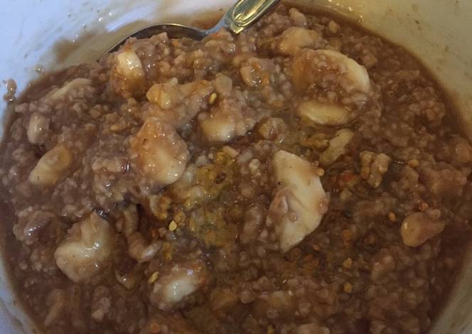 Resep Energy sustaining oatmeal Resep Energy sustaining oatmeal