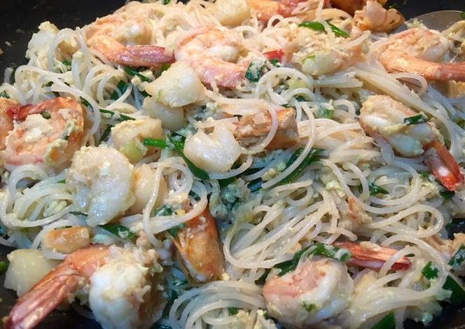 Resep Singapore Seafood White Beehoon Resep Singapore Seafood White Beehoon