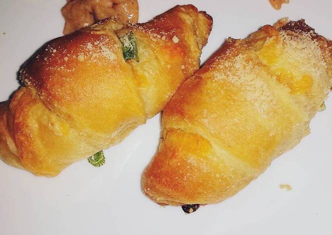 Resep Cheesy Dijon Crescent Rolls