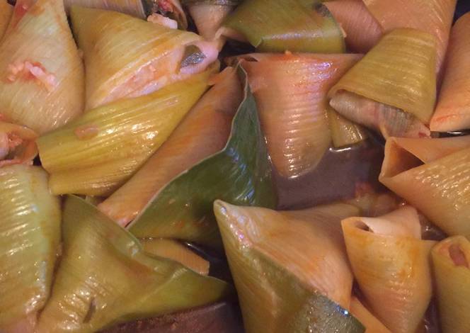 Resep Stuffed Leek Leaves