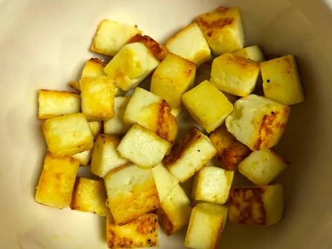 Paneer Kulfa Saag Stir Fry recipe step 1 photo