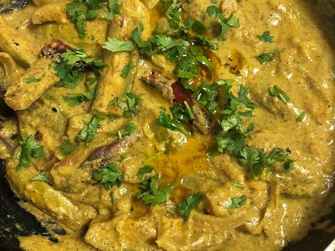 Potoler Korma (Parwal / Pointed Gourd Curry) recipe step 7 photo