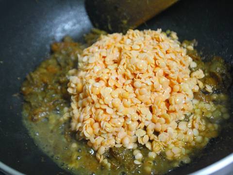 Masoor Dal Tadka (Tempered Red Lentil Curry) recipe step 4 photo