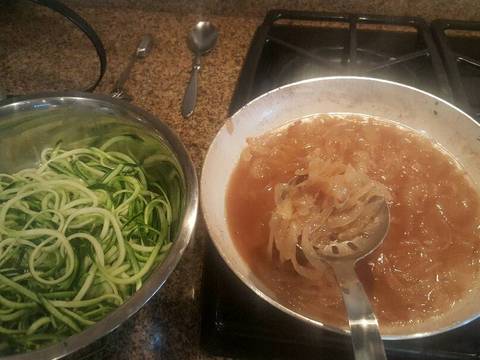 French onion zoodle bake Recipe by masterchefBilly  Cookpad