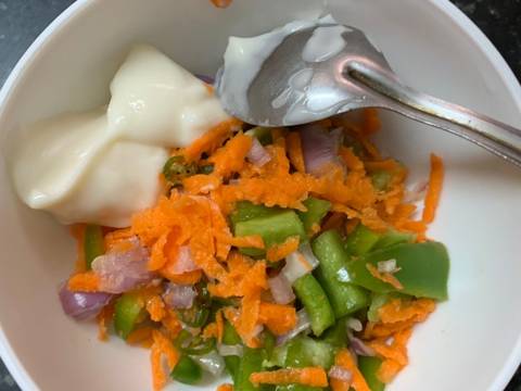 Egg muffin peanut butter cookies and brown chana sprout salad recipe step 1 photo