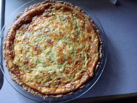 Angie's Bacon & Cheese Quiche Recipe by angela.walston - Cookpad