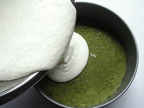 Green Tea and White Chocolate Mousse Cake Recipe by ...