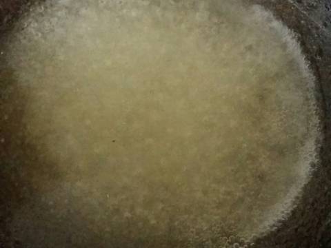 Mysore pak recipe step 2 photo