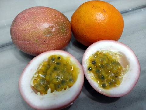 Orange With Passion Fruit Juice Recipe by Lee Goh - Cookpad