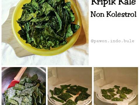 Kale Chips In The Microwave Recipe By Pawon Indo Bule Cookpad Kale Chips In The Microwave Recipe Step 3 Photo