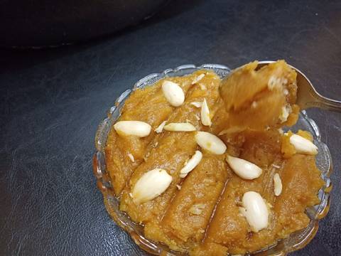 Chana Dal Ka Halwa recipe step 6 photo