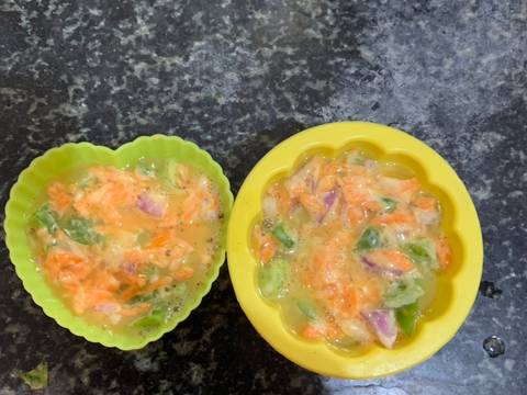 Egg muffin peanut butter cookies and brown chana sprout salad recipe step 1 photo