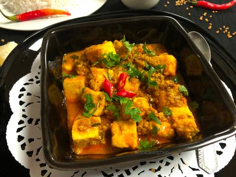 Paneer & Fenugreek Seeds Curry recipe step 6 photo