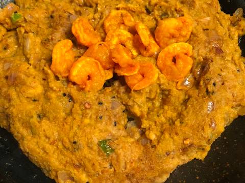 Echore Chingri Bharta (Raw Jackfruit - Prawns Curry) recipe step 6 photo