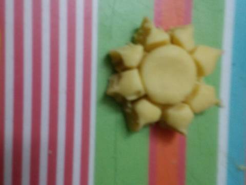 Tutti frutti flower cookies recipe step 7 photo