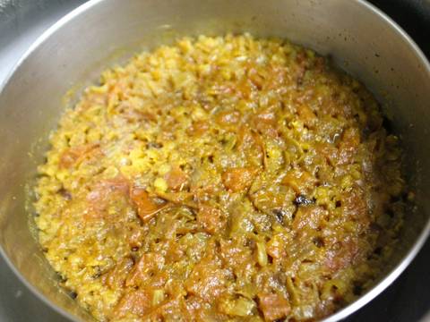 Masoor Dal Tadka (Tempered Red Lentil Curry) recipe step 5 photo