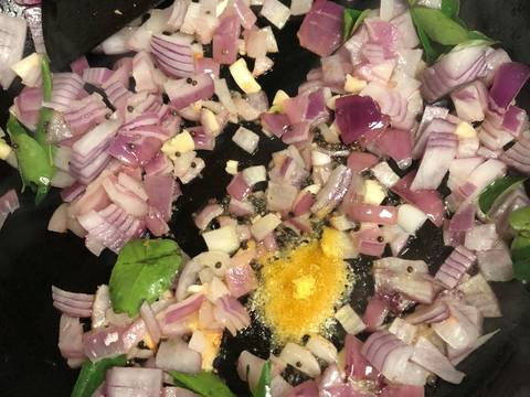 Spring Onion Dal recipe step 2 photo