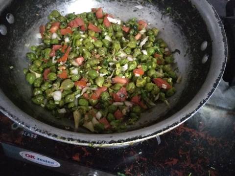 Green Chana Chaat recipe step 3 photo