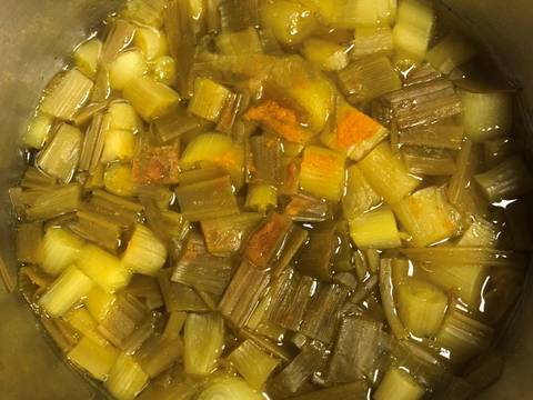 Spring Onion Dal recipe step 1 photo