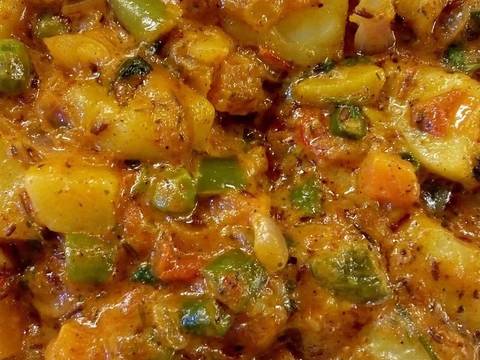 Mix Veg.Chatpata/ chatpata mix veg.(panjabi sabji) Recipe by Payal ...