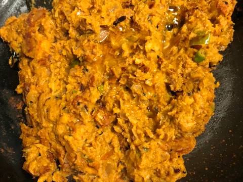 Echore Chingri Bharta (Raw Jackfruit - Prawns Curry) recipe step 7 photo