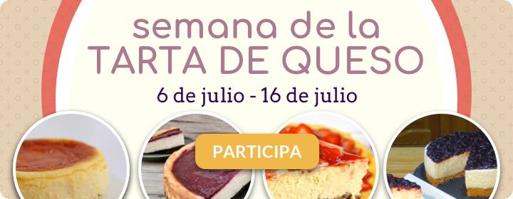 Semana de las tartas de queso