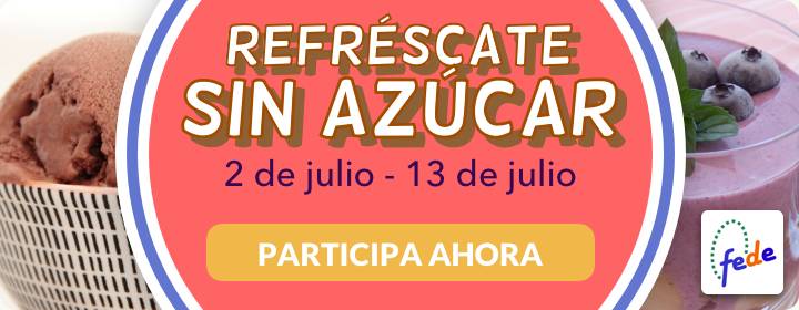 Refréscate sin azúcar