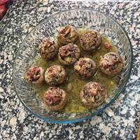 Champiñones rellenos