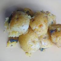 Papas salteadas con cilantro