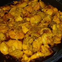 Pollo con salsa al Limón
