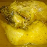 Muslos de pollo asados a los cítricos
