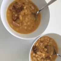 Alubias Blancas con Chorizo