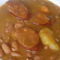 Alubias Blancas con Chorizo
