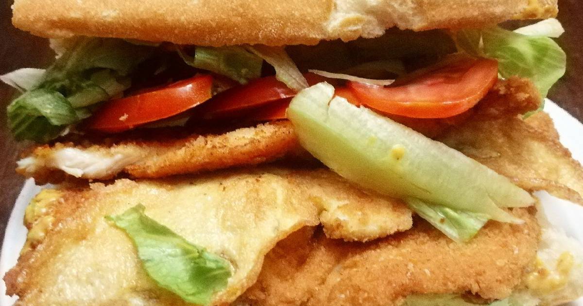 Sandwich de pollo con mayonesa 120 recetas caseras Cookpad