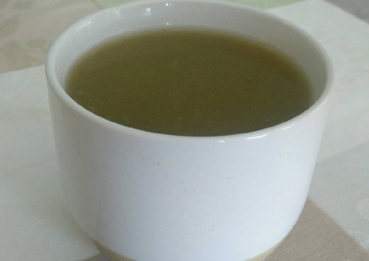 Caldo depurativo de receta