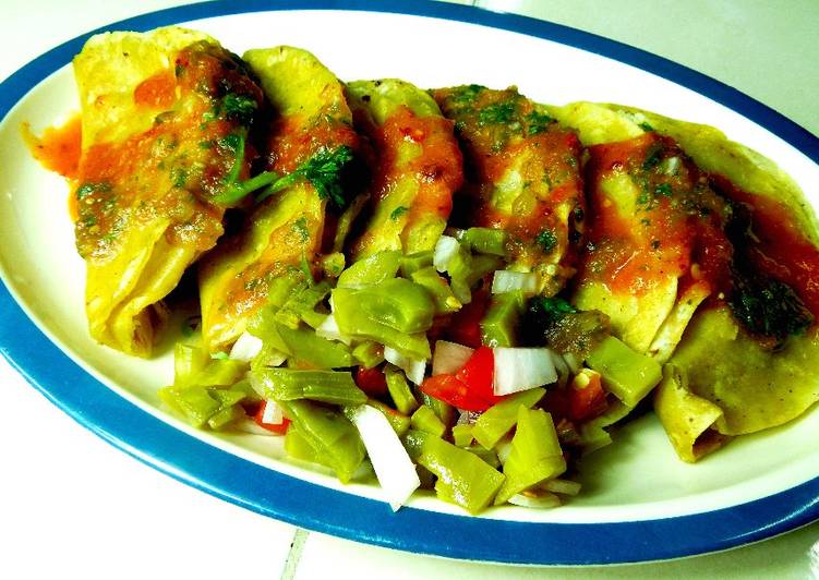 Tacos al vapor Receta de Rico Sabor Cookpad