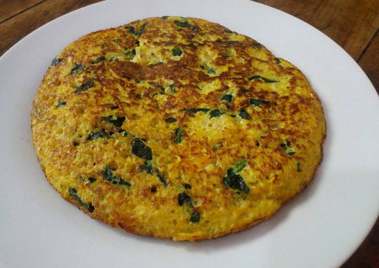 Tortilla de quinoa, espinaca y zapallo Receta de Victoria Urzúa Cookpad
