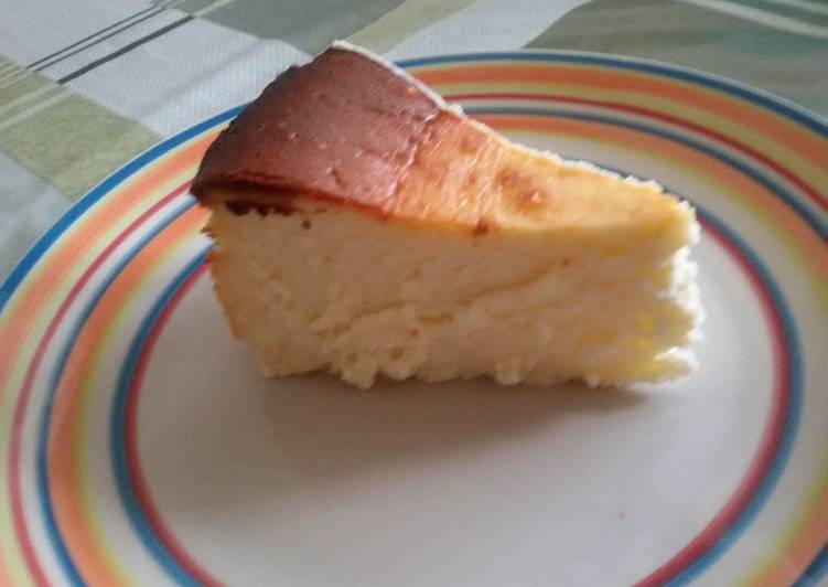 Tarta de queso la viña con thermomix Receta de Asisoyyo - Cookpad