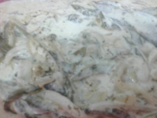 Rajas poblanas con crema