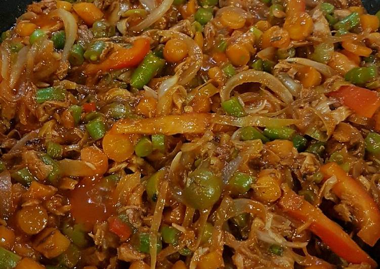 Antipasto de atún Receta de Memela Cookpad