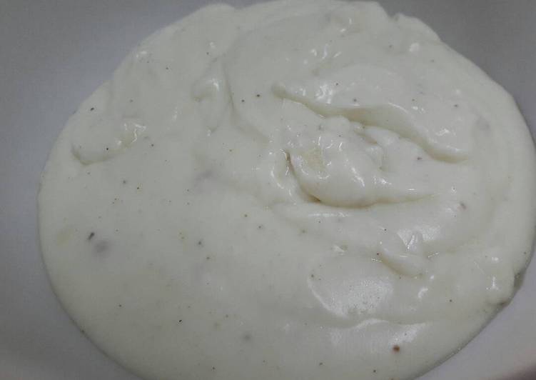Salsa blanca casera Receta de Diana Cookpad